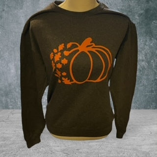 Printed Jerzees Sweatshirt (Pumpkin)