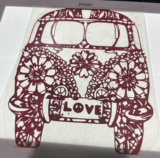 Hippie Image (VW Bus)