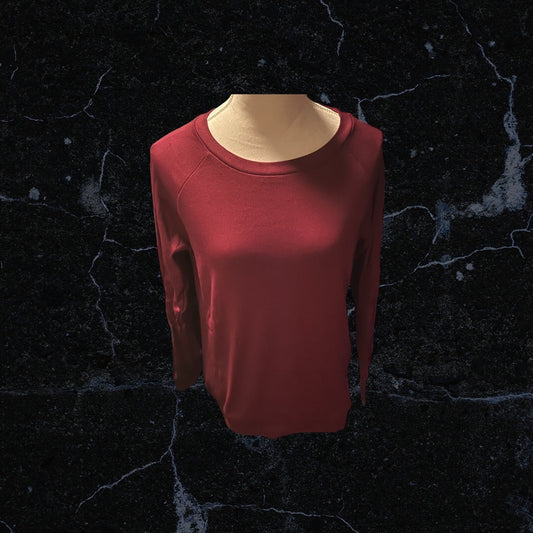 Long Sleeve Top (Maroon)