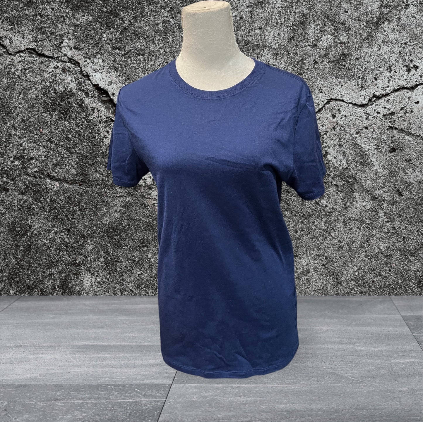 ThreadFast Apparel Blank T-Shirt (Blue)