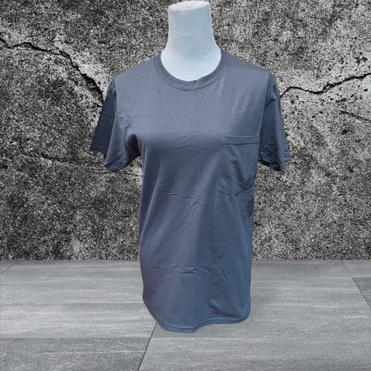 Fruit Of the Loom HD Cotton Pocket T-Shirt Blank (Gray)