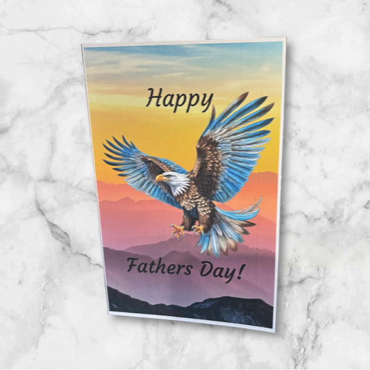 Printed Father's Day Card (Eagle)