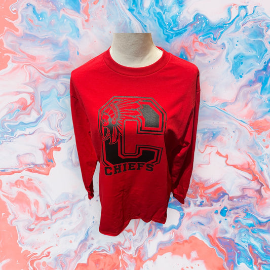 Printed Long Sleeve T-Shirt (KC)