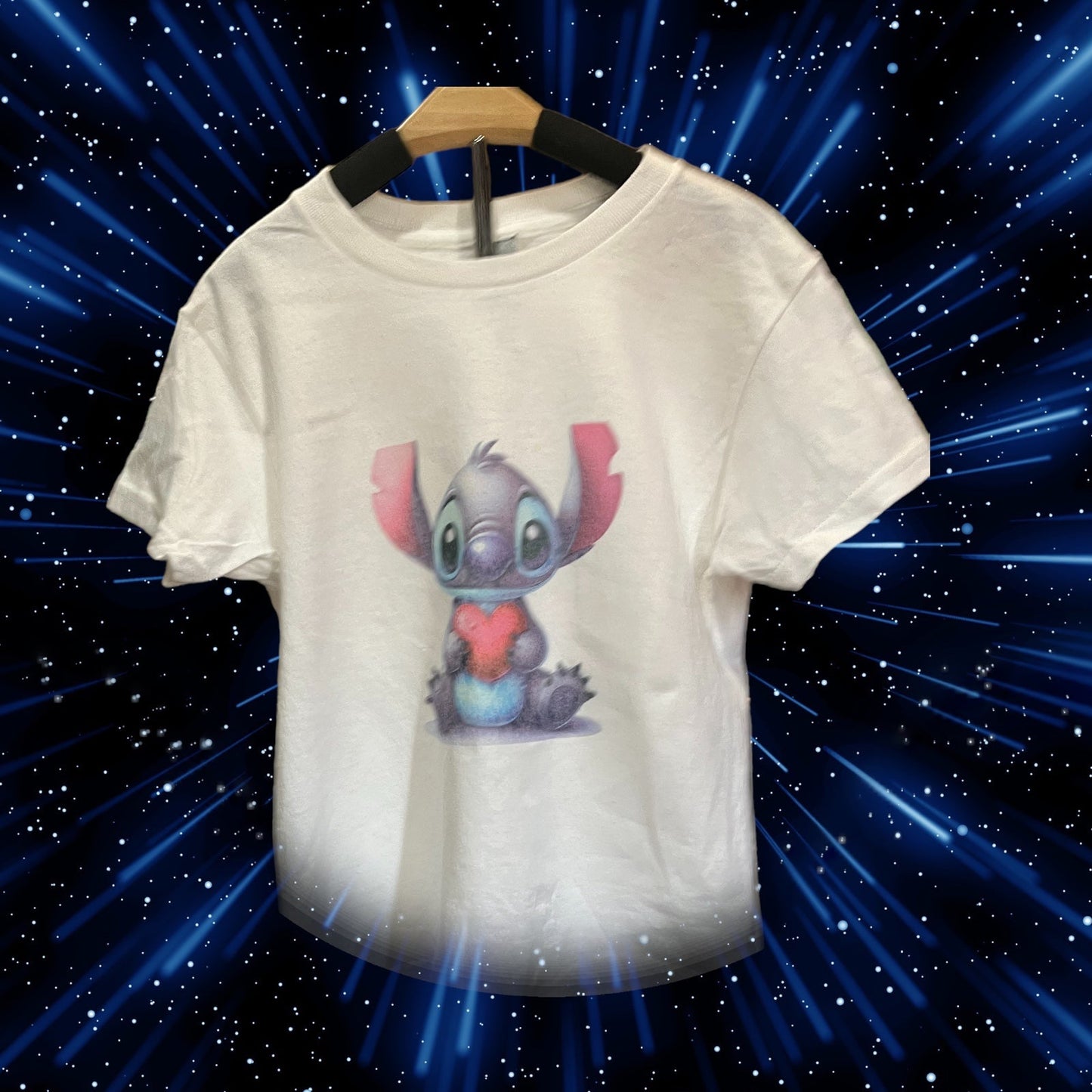 Printed Youth Gildan T-Shirt (Stitch)