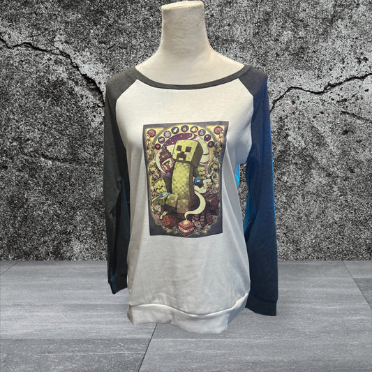 Adult Printed Long sleeve T-shirt (Gamer)