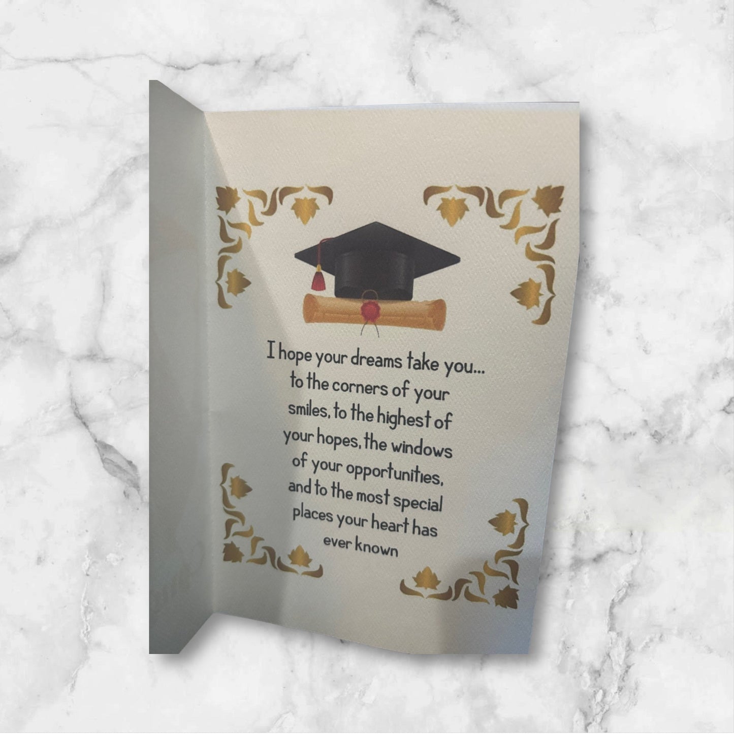 Printed Graduation Card (Dog)