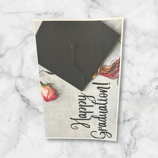 Printed Graduation Card (Hat)