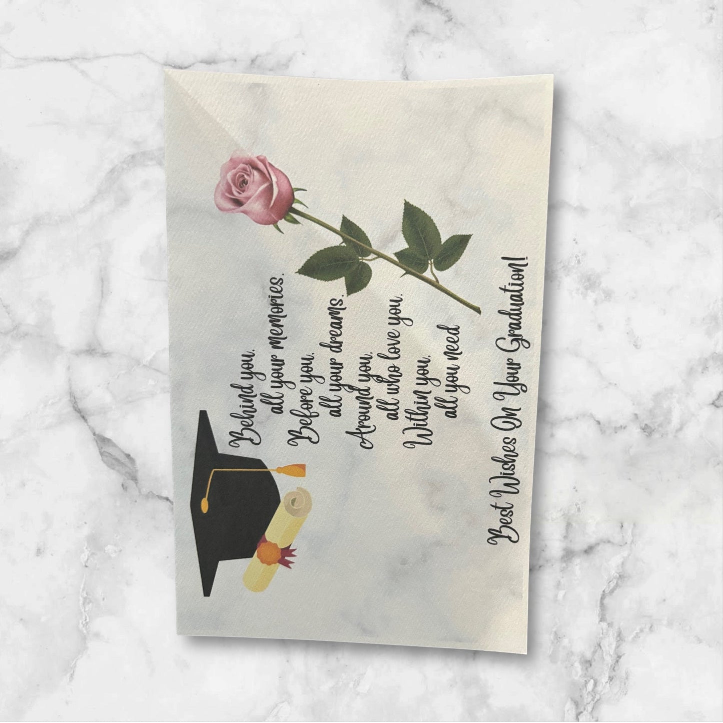 Printed Graduation Card (Hat)