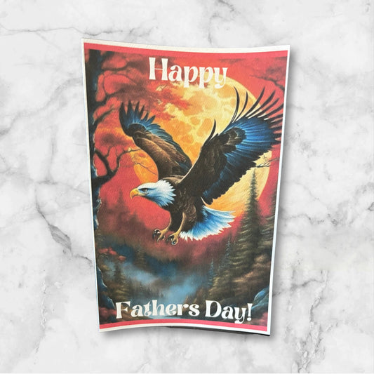 Printed Father's Day Card (Eagle)