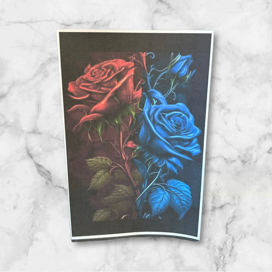 Printed Friendship card (Rose)