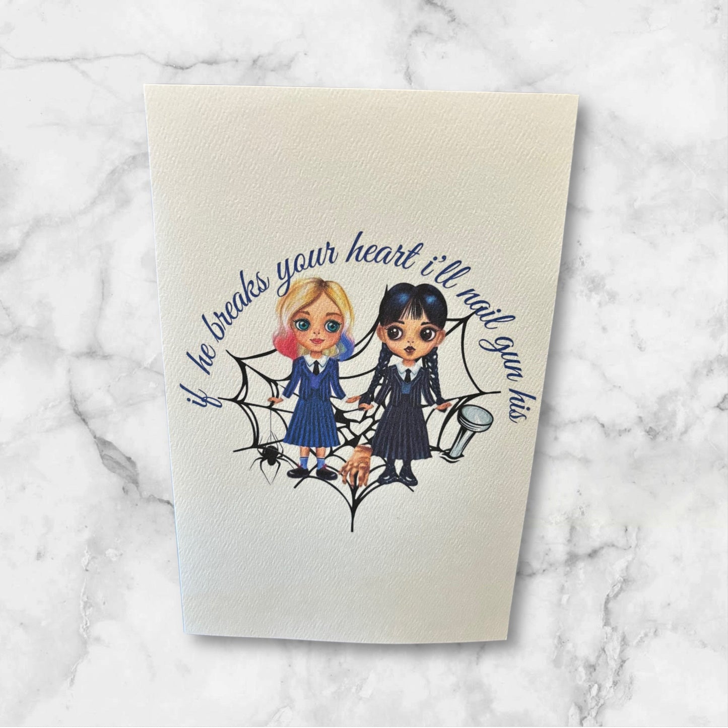 Printed Friendship card (Nail)