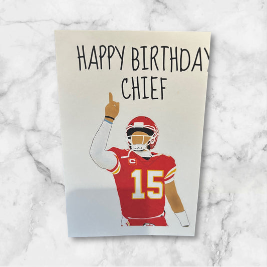 Printed Birthday Card (KC)