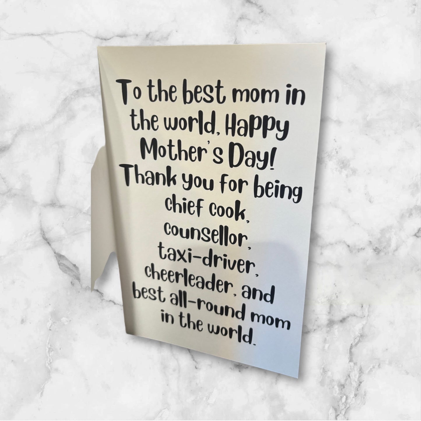 Printed Mother's Day Card (KC)