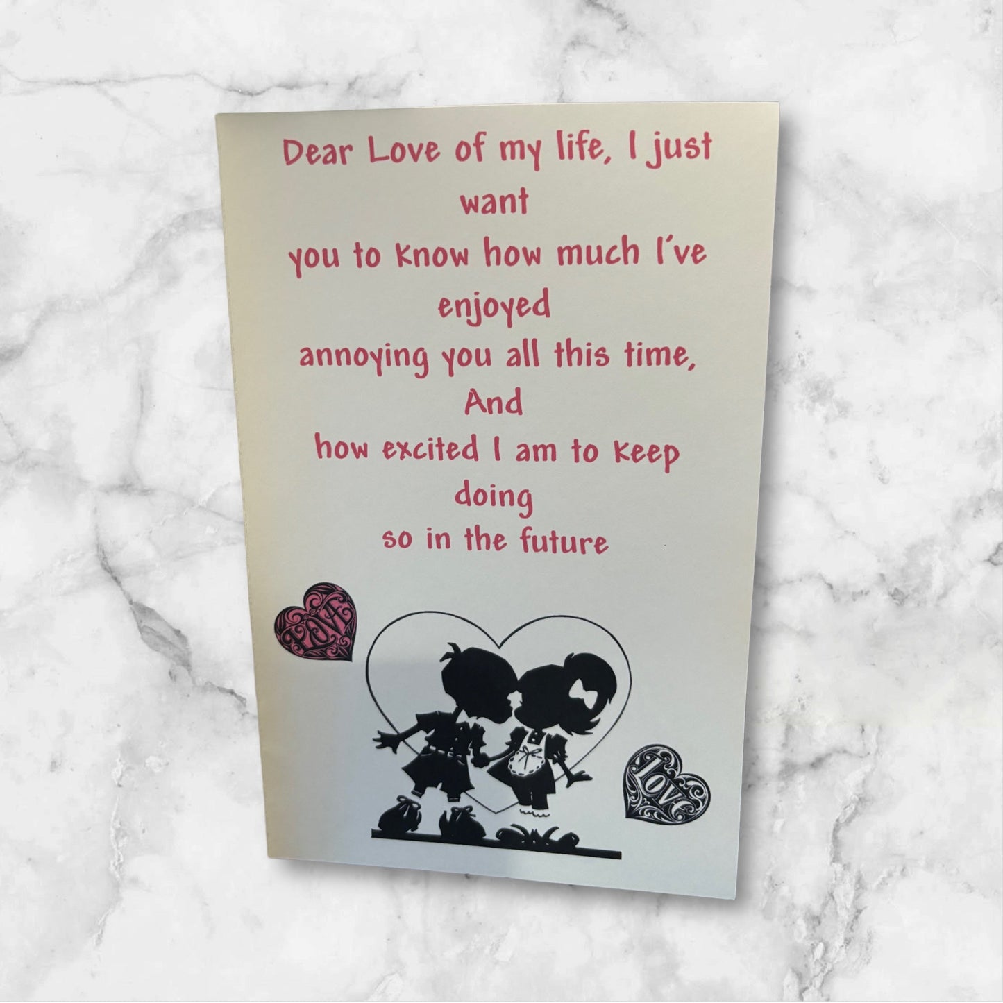 Printed Relationship card (Cow)