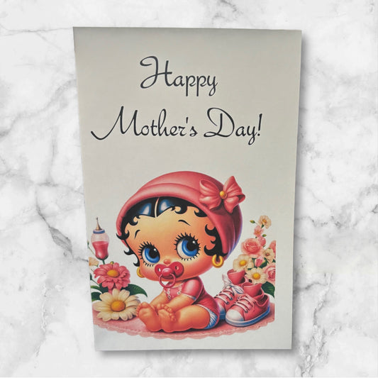 Printed Mother's Day Card (BabyB)