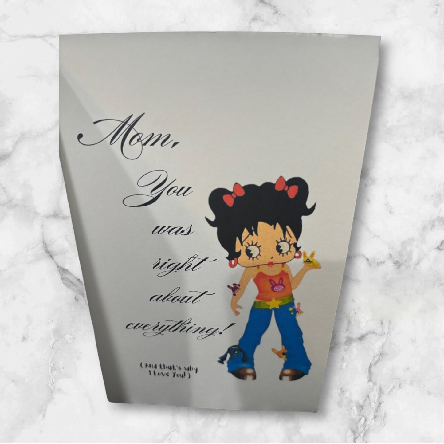 Printed Mother's Day Card (BettyB)