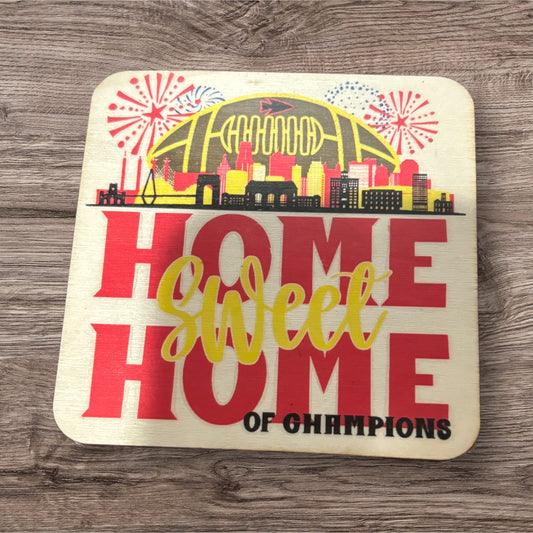 Printed Wood Coaster (KC)