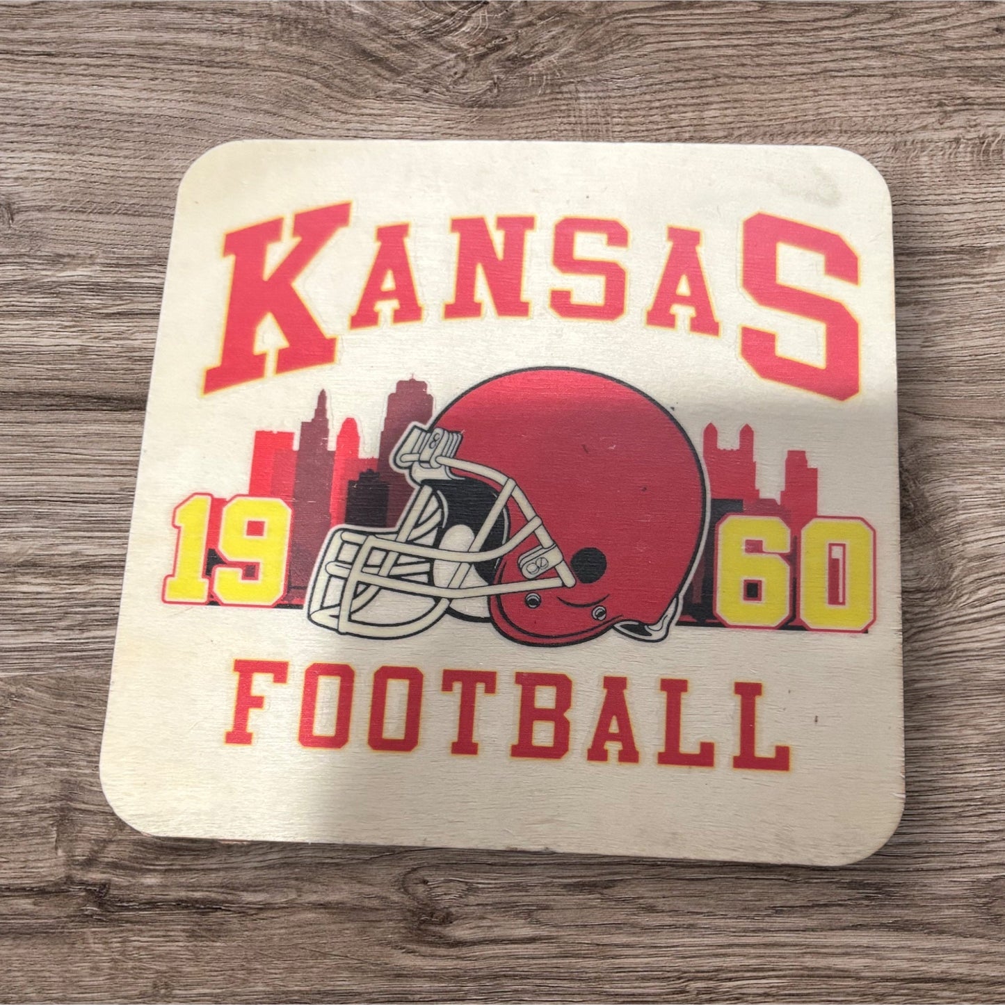 Printed Wood Coaster (KC)