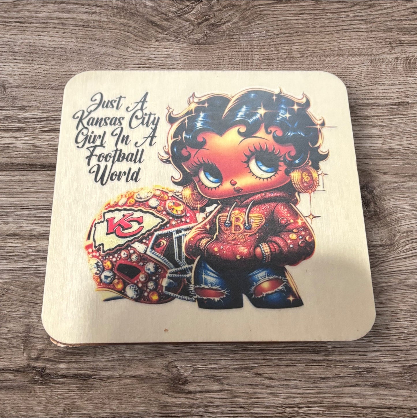 Printed Wood Coaster (KC)