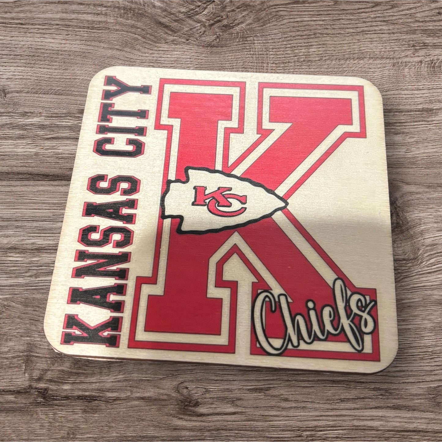 Printed Wood Coaster (KC)