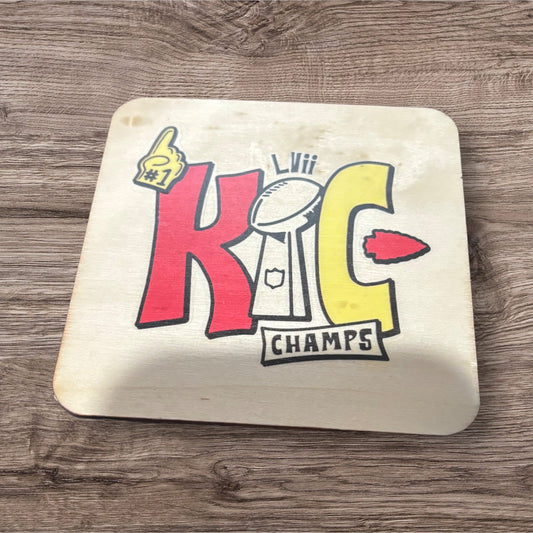 Printed Wood Coaster (KC)