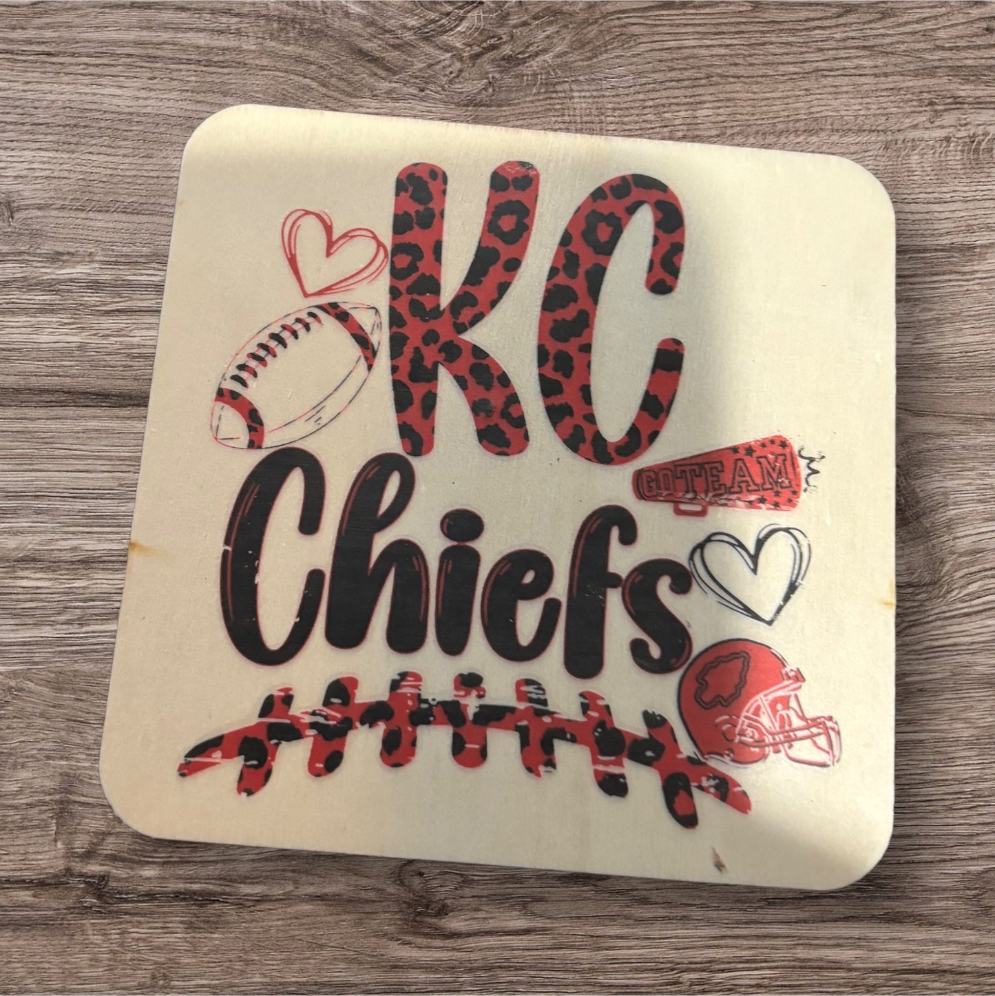 Printed Wood Coaster (KC)