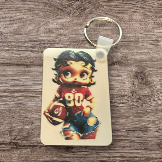 Printed Key Chain (Betty)