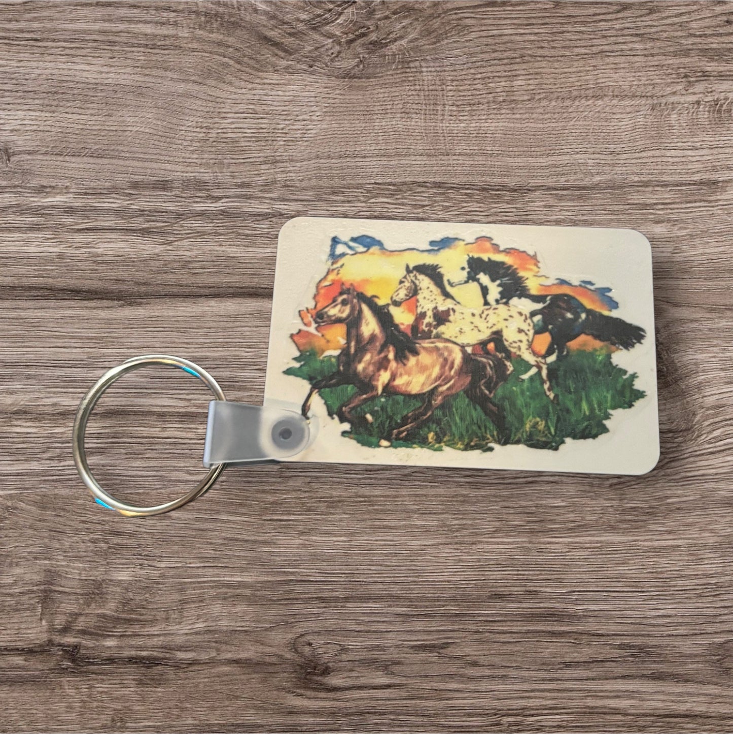 Printed Key Chain (Horse)