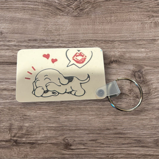 Printed Key Chain (Betty)