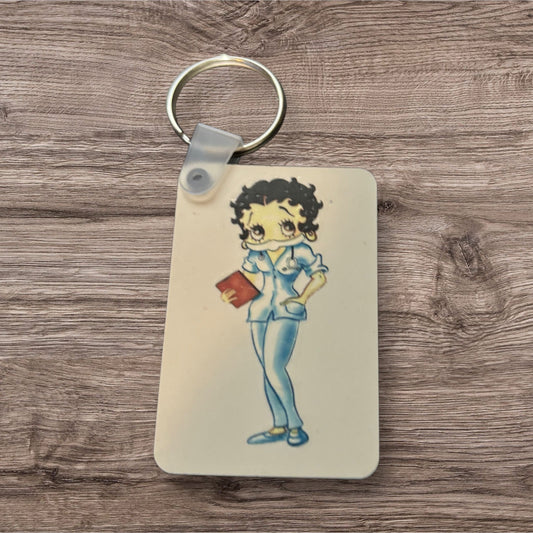 Printed Key Chain (Betty)