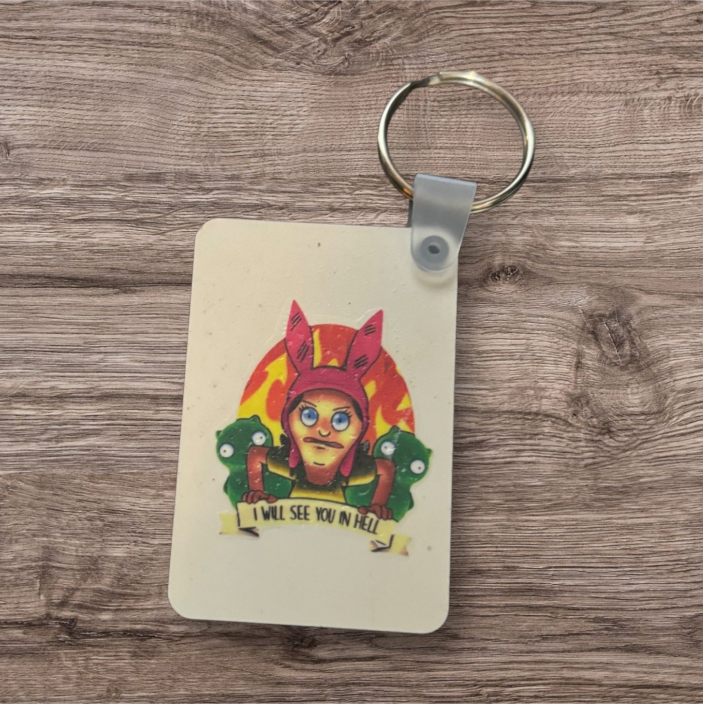 Printed Key Chain (Bob)