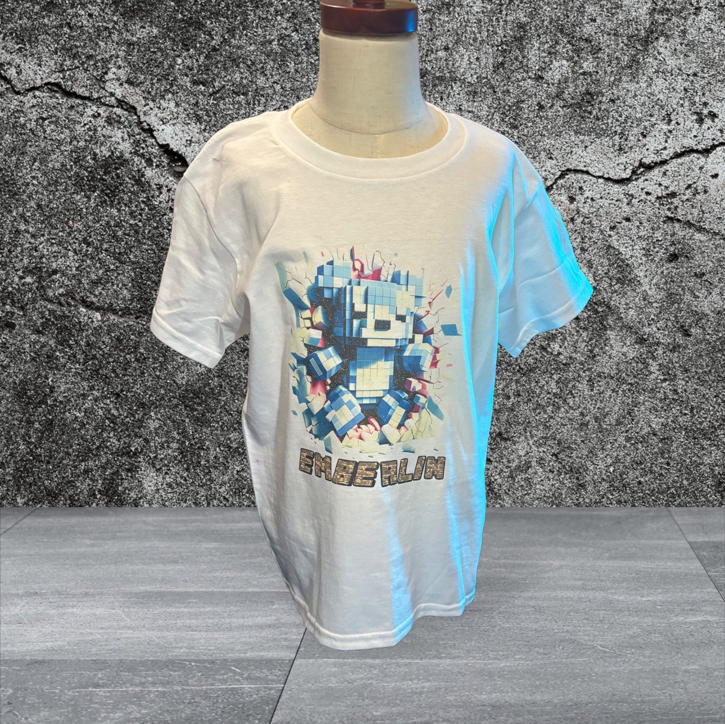 Youth Printed Gildan T-shirt (Minecraft)