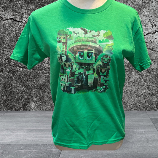 Youth Printed Gildan T-shirt (Minecraft)