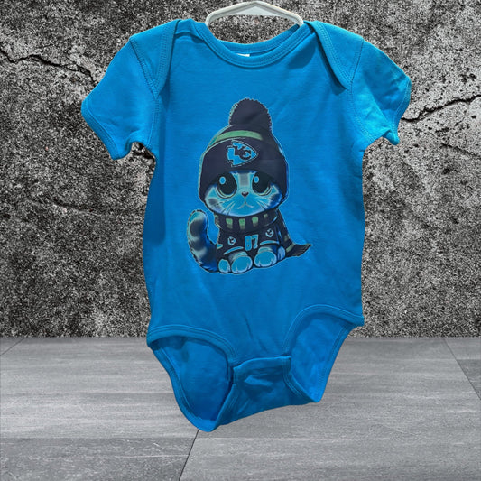 Printed Rabbit Skins onesie (KC)