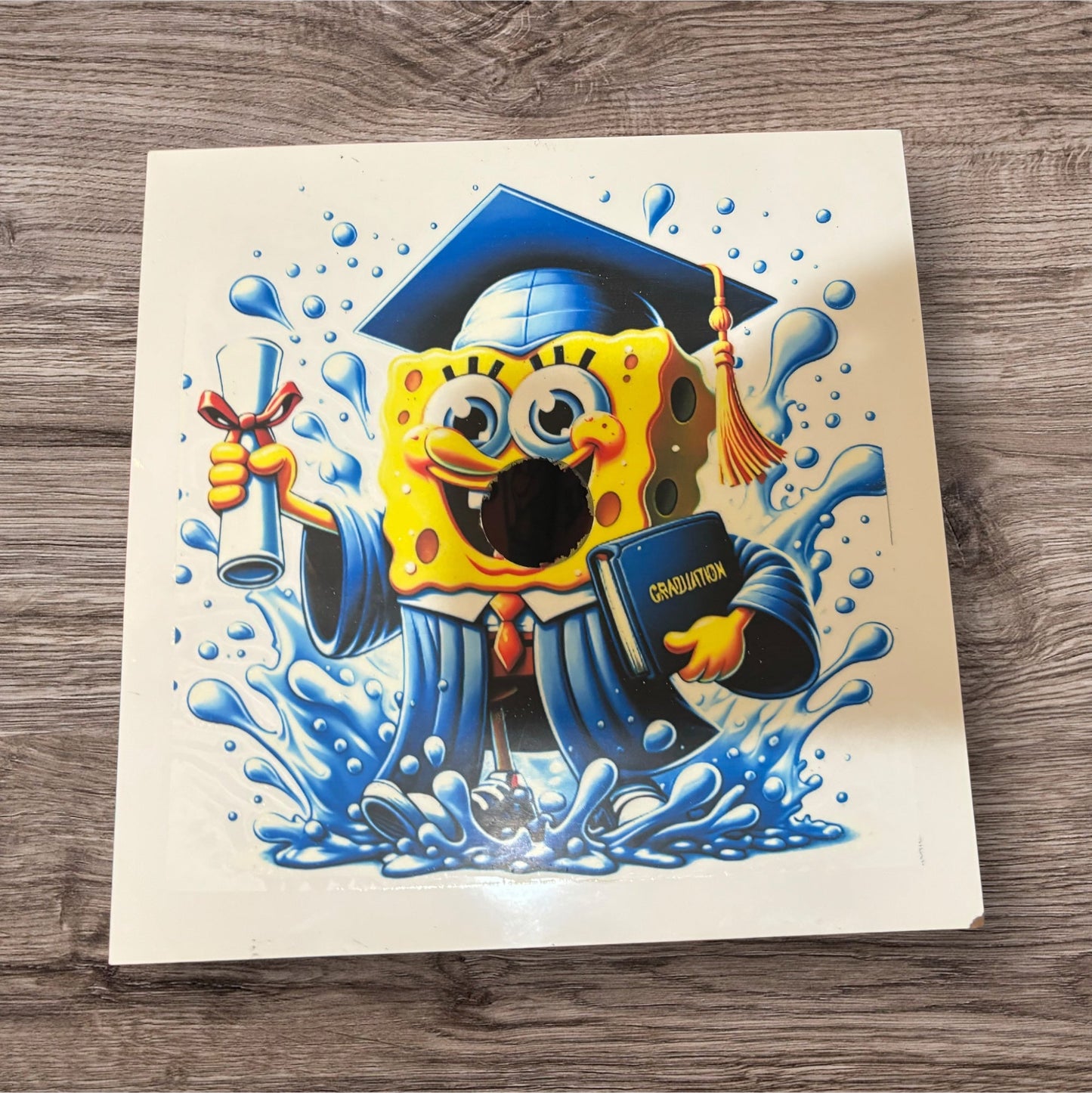 Printed Graduation Hat Topper (Sponge)