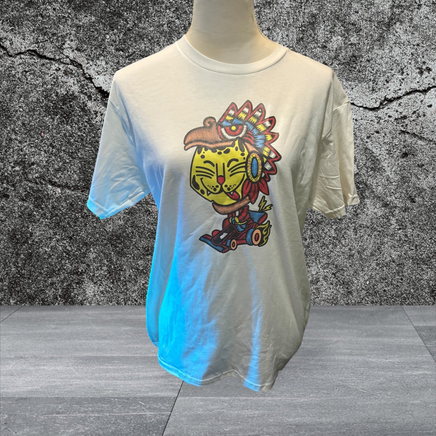 Youth Gildan Printed T-Shirt (Lion)