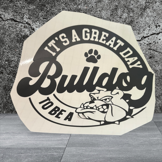 Vinyl decal Bulldog