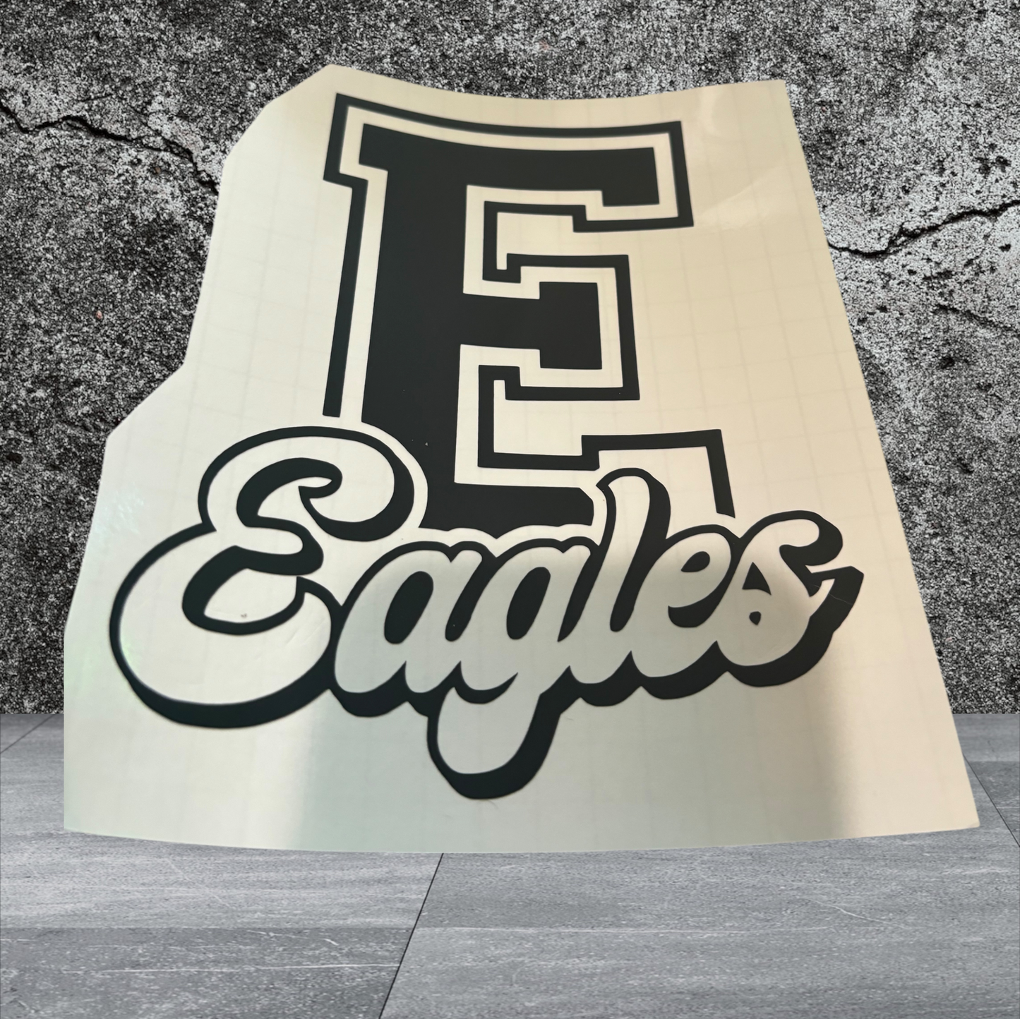 Vinyl decal eagles