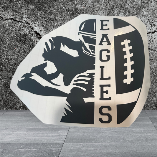 Vinyl decal eagles