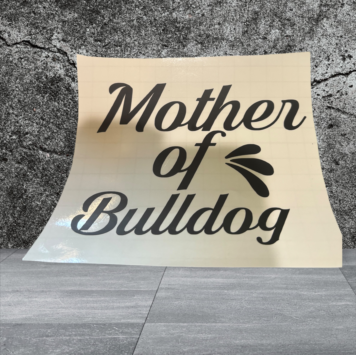 Vinyl decal Bulldogs