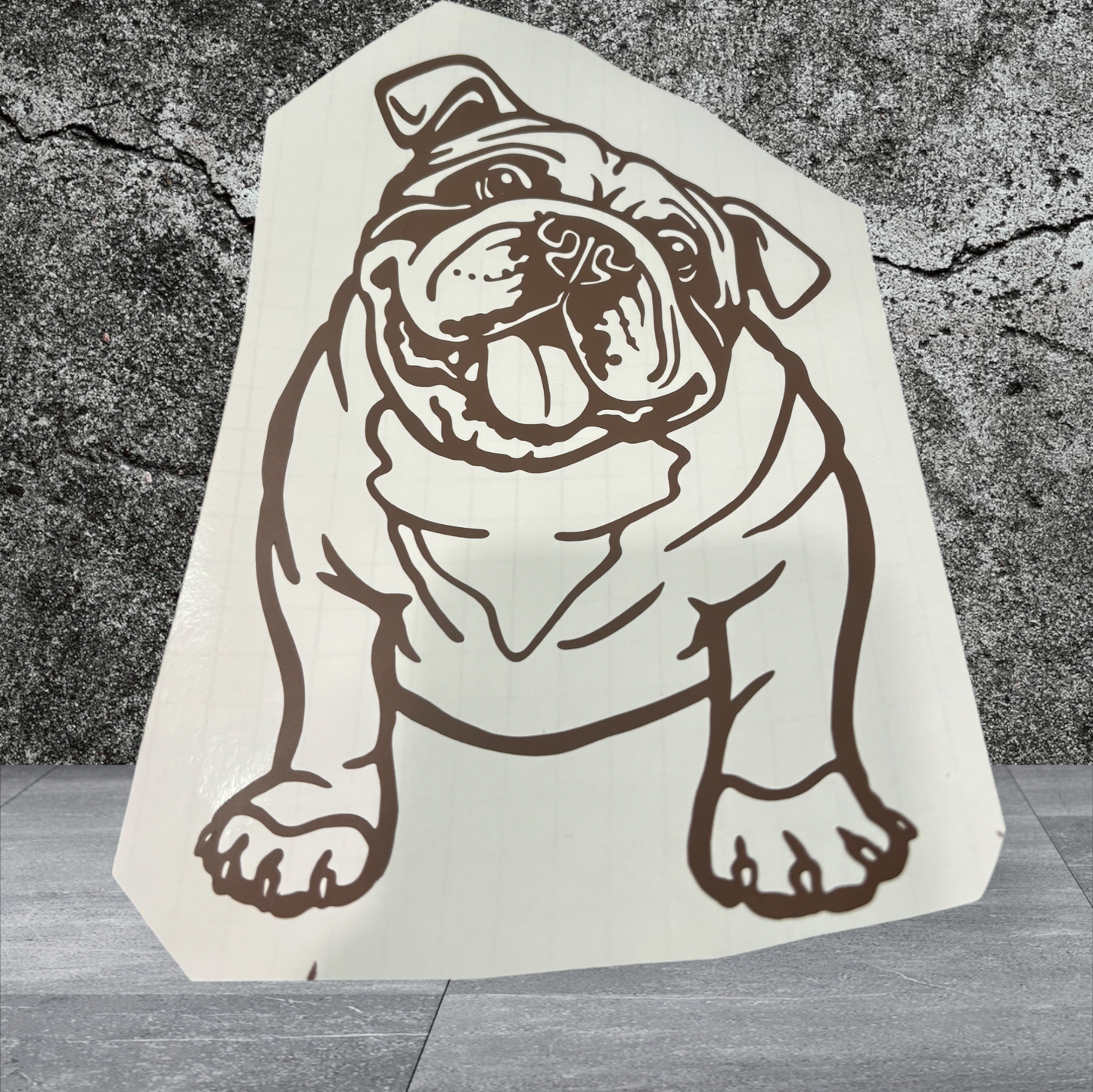 Vinyl decal Bulldogs