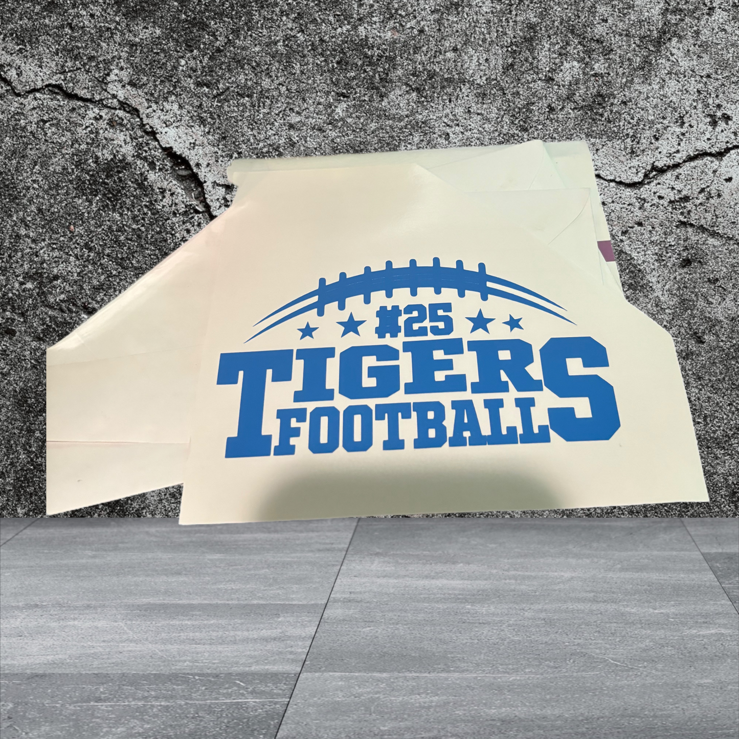 Vinyl decal Tigers