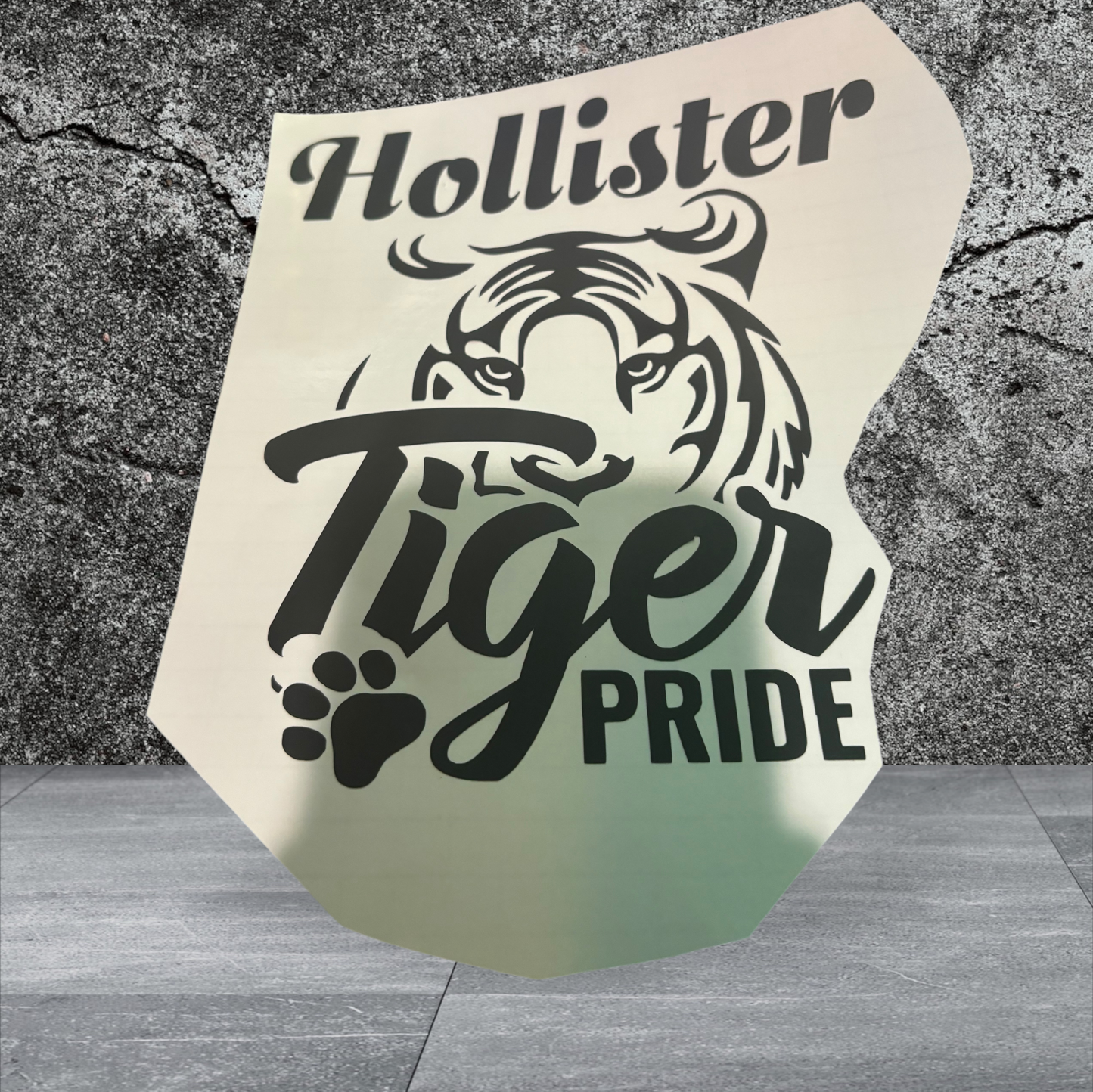 Vinyl decal Tigers