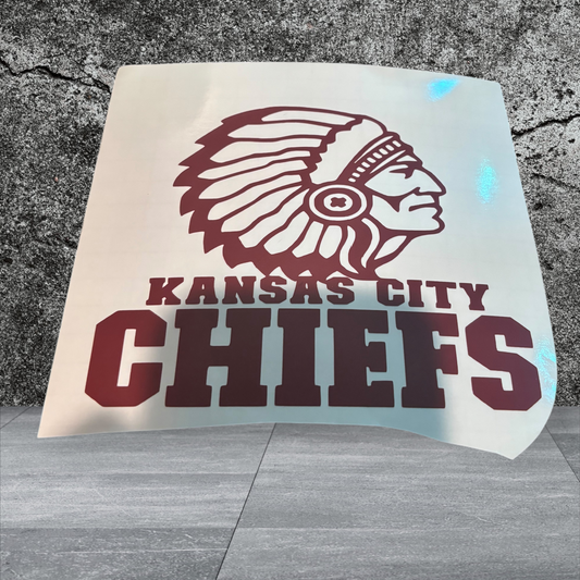 Vinyl decal KC