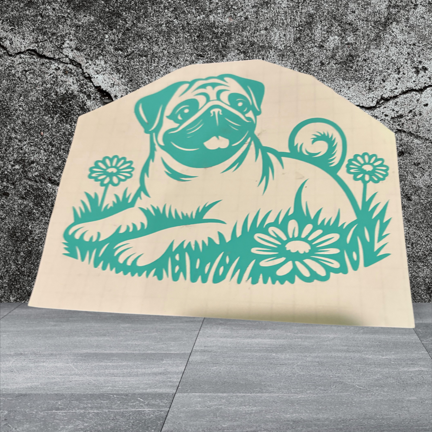 Pug Decal