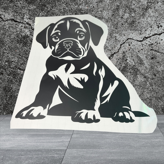 Vinyl decal Doberman