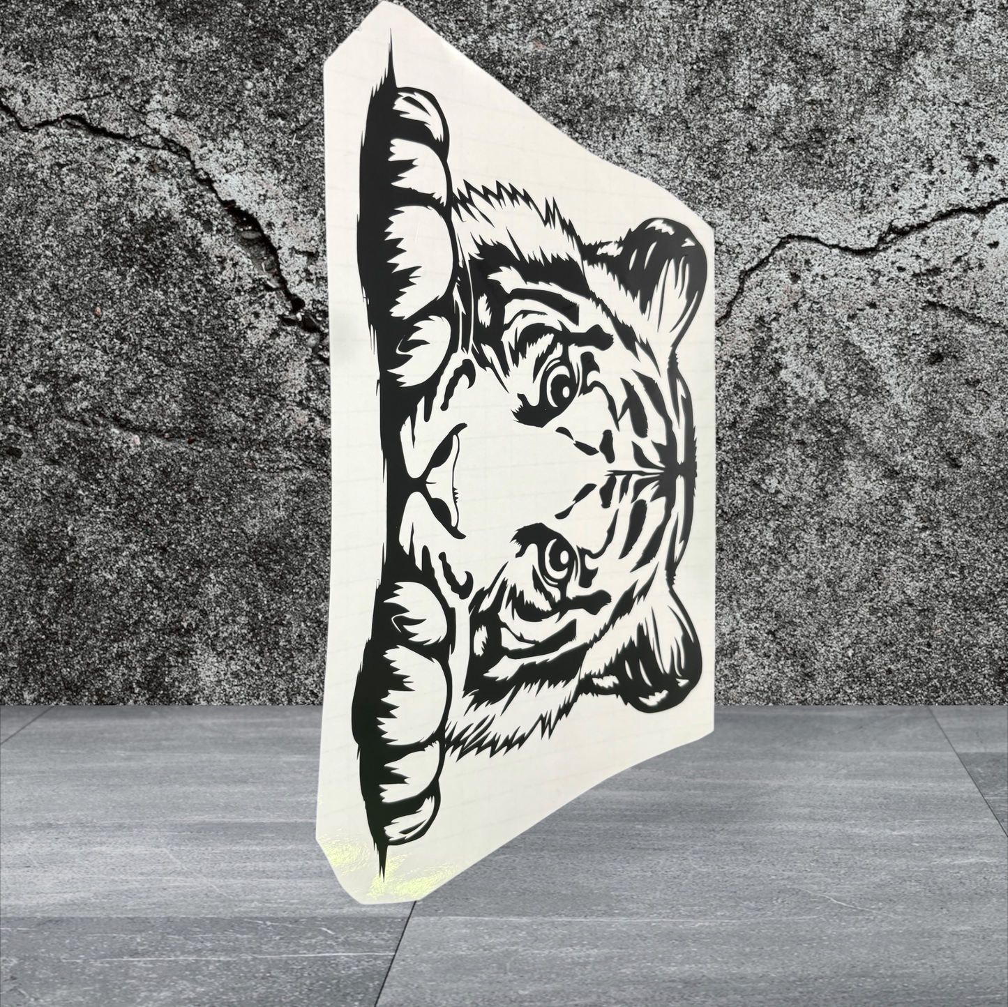 Vinyl decal Tiger