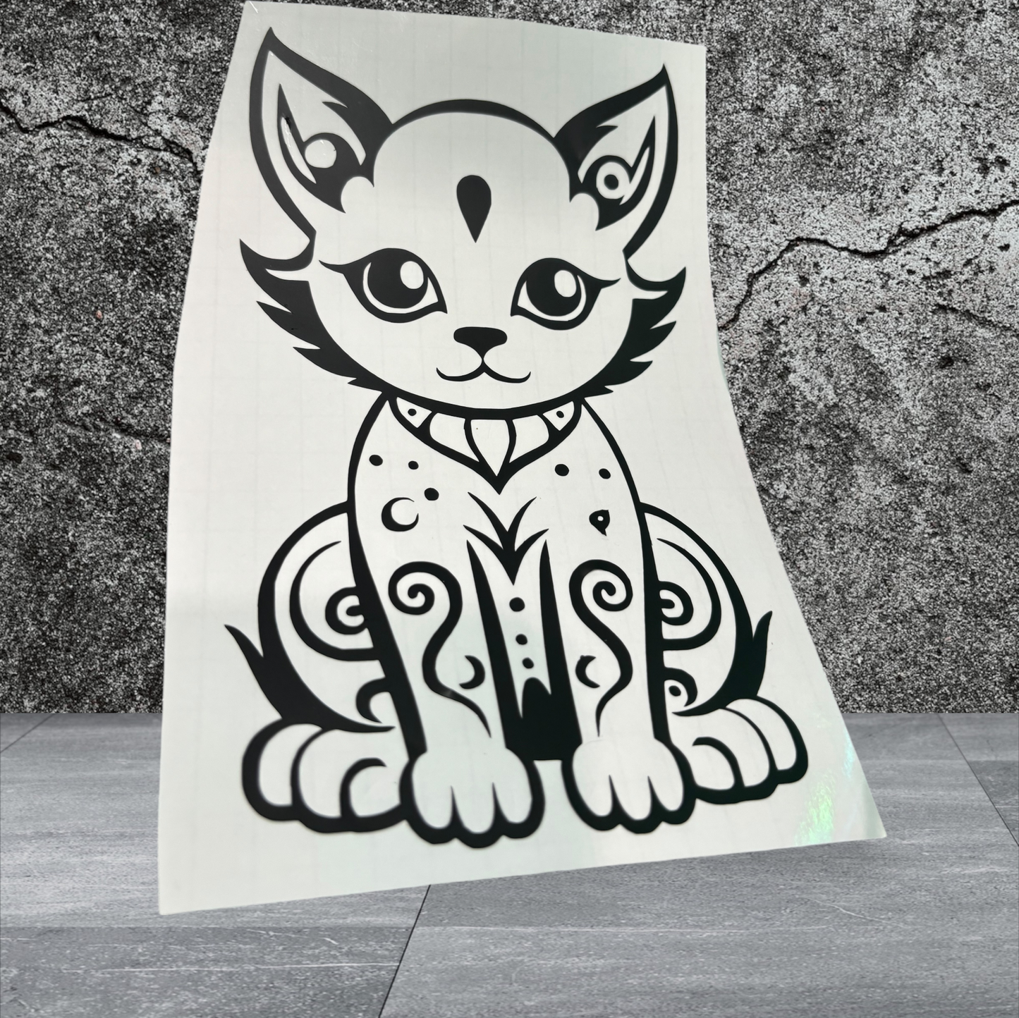 Vinyl decal Cat