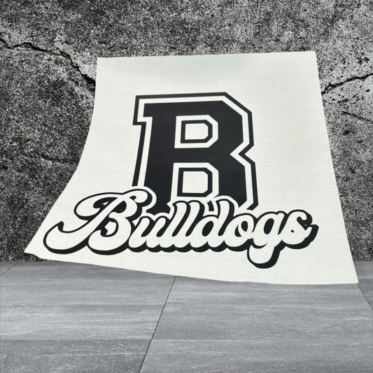 Vinyl decal Bulldogs