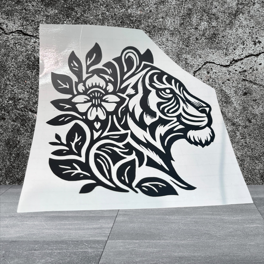 Vinyl decal Tiger